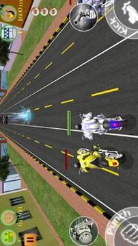 Heavy Bike Attack Race :Crazy Moto Stunt Rider游戲截圖3