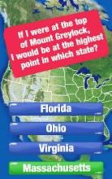 US Geography Quiz – American Geo Quiz Trivia游戲截圖2