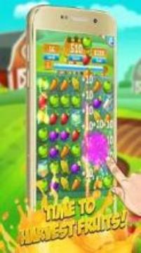 Fruit Link Smash Mania: Free Match 3 Game游戲截圖1
