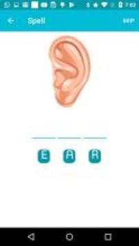 Body Parts-Learn, Spell, Quiz, Draw, Color & Games游戲截圖4