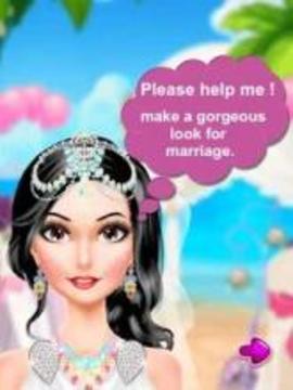 Royal Bride Wedding Makeup Salon游戲截圖5