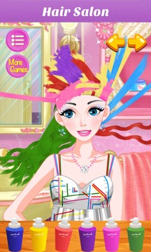 Sweet Princess Hair Salon游戏截图3
