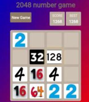 2048 Swipe Game游戲截圖1