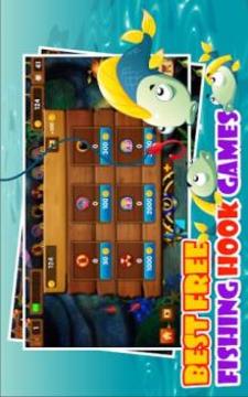 Best Free Fishing Hook Games游戲截圖2