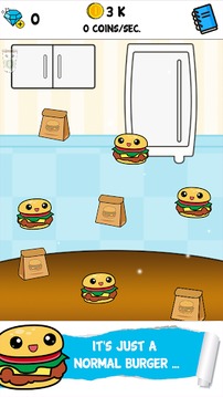Burger Food Evolution Clicker游戲截圖1