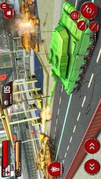 Transforming Robot Tank Simulator US Army War Game游戲截圖2