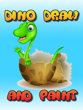 Dino Draw and Paint游戲截圖1