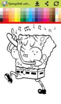 How to color sponge ( coloring book for sponge )游戲截圖2