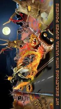 Monster Ghost Ride Highway Bike Dead Rider Stunt游戲截圖4
