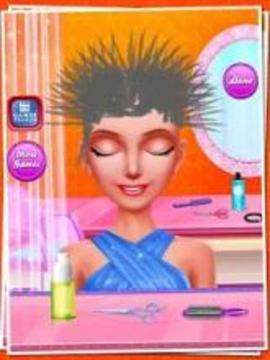 School Girl Hair Style Salon - Makeup & Dressup游戏截图3