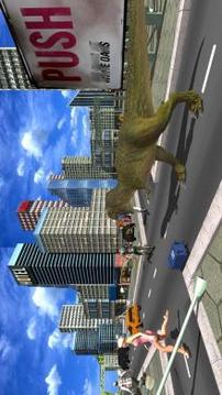 Angry Dinosaur City Attack Simulator 3D游戲截圖3