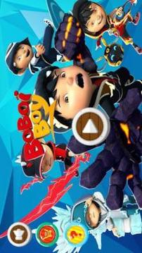 The Boboiboy Halilintar Kid Kuasa Lima Adventure游戲截圖5