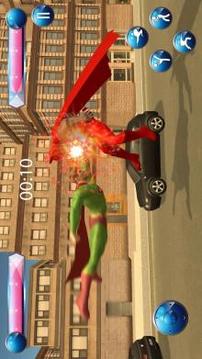 Bat Hero VS Incredible Monster: City Battle Mania游戏截图2