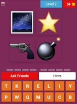 4 Emojis 1 Movie - Guess the Movie游戲截圖4