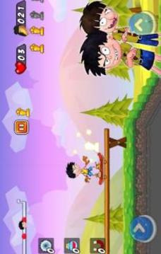 Bandbud Aur Budhbak Banana Skater Adventure游戲截圖1
