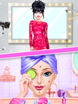 Fashion Design It Girl - Beauty Makeup Salon游戲截圖2