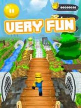 Yellow Banana Me Minion Craft Run游戲截圖3