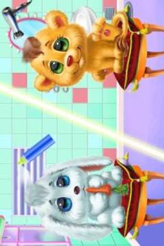 Baby Pets Vet Care Clinic - Fluffy Animals Doctor游戲截圖1