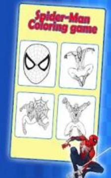 spider-man Coloring book游戏截图3