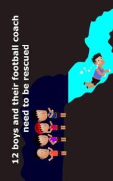 Cave Rescue : Tham Luang Cave rescue football team游戲截圖3