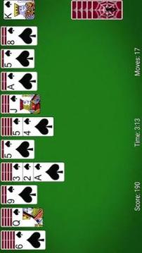 Spider Solitaire- Classic card game游戲截圖2