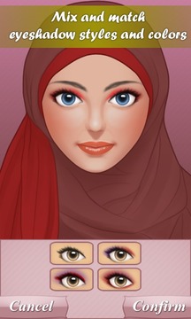 Hijab Make Up Salon游戲截圖3
