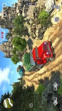 Offroad Trucker Hill Drive: Muddy Driving Sim 2018游戲截圖4