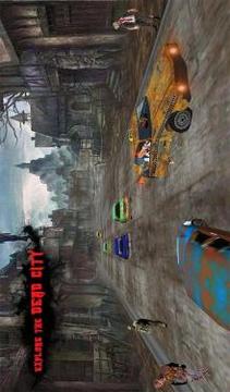 Zombie Taxi Driver Game Dead City游戲截圖3