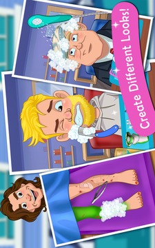 Celebrity Shave - Salon Games游戲截圖3