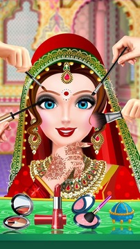 Indian Wedding Dress up & Makeover 2游戲截圖3