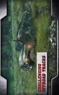 Army Transport Truck Cargo & Goods Delivery Sim 3D游戏截图3