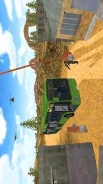 Heavy Duty Bus Game: Army Soldiers Transport 3D游戲截圖2