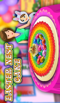 Easter Nest Cake Cooking游戲截圖3