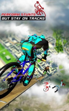 BMX Bicycle Race Impossible BMX Stunts Racer游戲截圖5