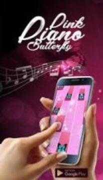 Pink piano tiles butterfly游戲截圖1