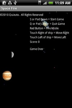 Space Fire Demo游戲截圖1