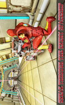 Russian Spaceship Flying Robot Transformation Wars游戲截圖2