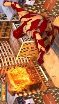 Grand Iron Superhero Robot Flying Rescue Mission 2游戲截圖5