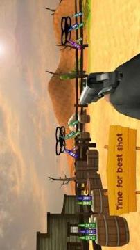 Real 3D Bottle Shooting : Offline Shooting Game游戲截圖2