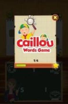 Caillou Word Connect - Word Search Game For Kids游戲截圖2
