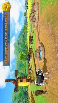 Primitive Farming Machine - Harvesting Rice游戲截圖1