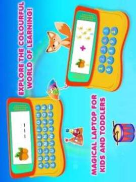 Kids Computer - Phonics, Numbers, Animals & Music游戲截圖4
