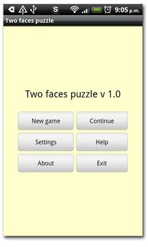 Two faces puzzle游戲截圖1