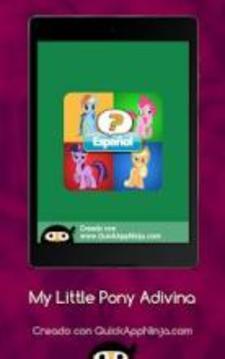 My Little Pony - Adivina el personajes游戲截圖2