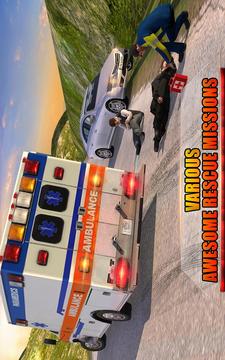 Ambulance Rescue Driving 2016游戲截圖5