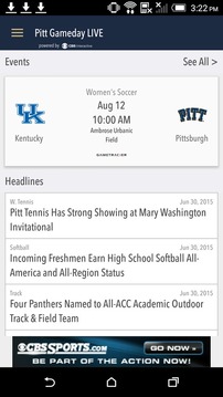 Pitt Gameday LIVE游戲截圖1