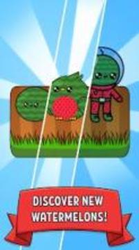 Merge Watermelon - Kawaii Idle Evolution Clicker游戲截圖3