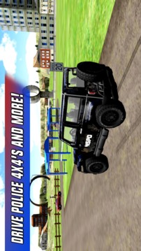 Police Car Chase Offroad游戏截图4