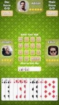 Spades (Batak) : Online - Offline Spades游戏截图1