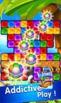 Pirate Treasure Jewel Blast游戲截圖1